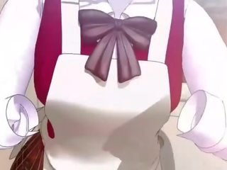 Anime 3d anime gudinne spiller kjønn video spill på den pc