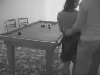 Xxx kietas suaugusieji video į billiard kambarys