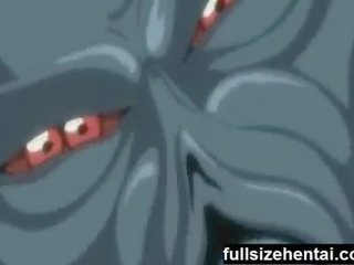 Hentai spațiu traveller tentacul abuzata