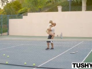 Concupiscent magnificent jebemti s na tenis trener