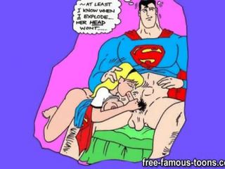 Superman i supergirl orgie