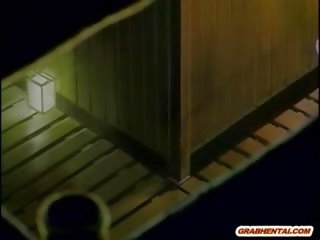 जपानीस हेंटाई मोम असाधारण फक्किंग द्वारा गंजा