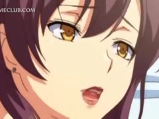 Dospievajúci 9d anime milovník bojovanie cez a veľký phallus