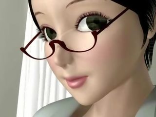 Oversexed 3d аниме монахиня смуча убождане
