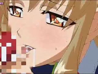 Welle devouring anime teenager hure