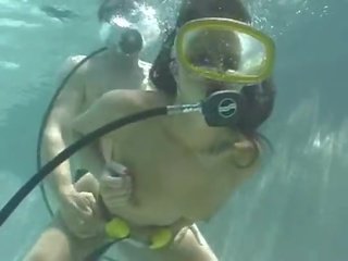 水下 scuba 臟 電影 雛菊 duxxe 第三部分