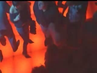 Two german xxx video Star in disco nightclub