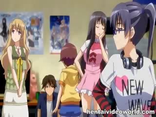 Hentai dark haired in tit job hentai X rated movie