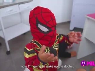 Karzeł spider-man defeats clinics thief i lepszy maryam bani jego cock&period;&period;&period; hero lub villain&quest;