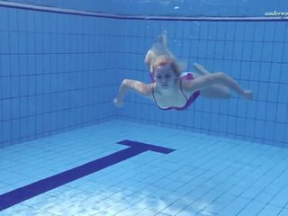 Elena proklova bajo el agua mermaid en rosa vestido: hd x calificación vídeo f2