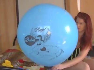 Angel Eyes Plays with Balloons - 1, Free sex clip 52