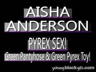 Captivating Teen Black mademoiselle Aisha Anderson