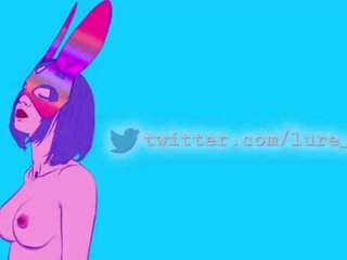 Lesbian sex video movie game&colon; Helly Rite and Purple hooker Kakegurui cosplay