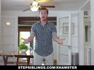 Stepsiblings - Stepbro Pounds His Two glorious Step Sisters
