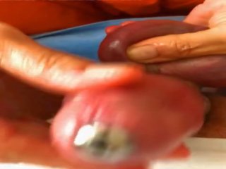 Pia सम्मिलित करता है एक urethra प्लग और gave एक मुंहतोड़ hj: एचडी x गाली दिया वीडियो -1 डी