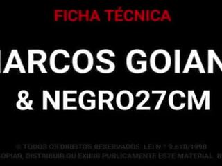 Marcos goiano - μεγάλος μαύρος/η καβλί 27 cm γαμώ μου χωρίς σέλα και εκσπερμάτιση μέσα