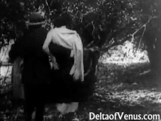 Antiikki likainen klipsi 1915 - a vapaa ratsastaa