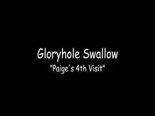 Gloryholeswallow proxy paige 4th besök